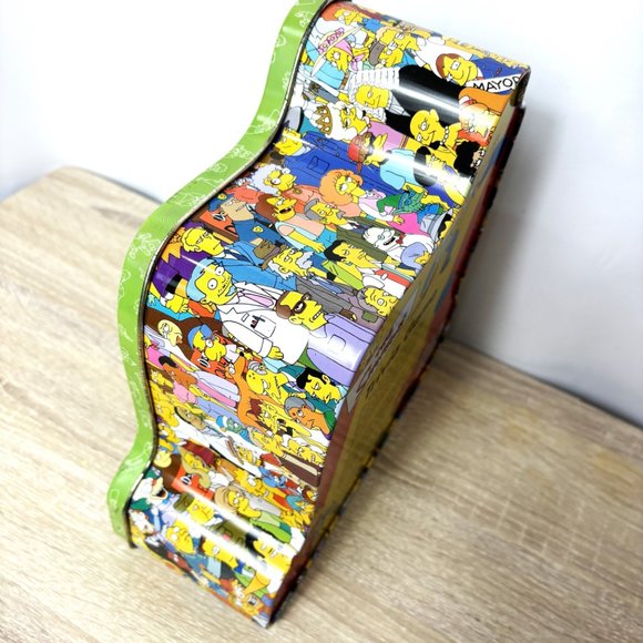 The Simpsons Trivia Game Metal Tin Box - Picture 9 of 12